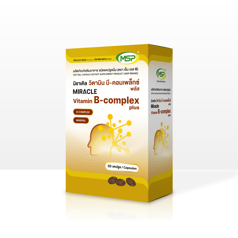 MIRACLE VITAMIN B-COMPLEX PLUS